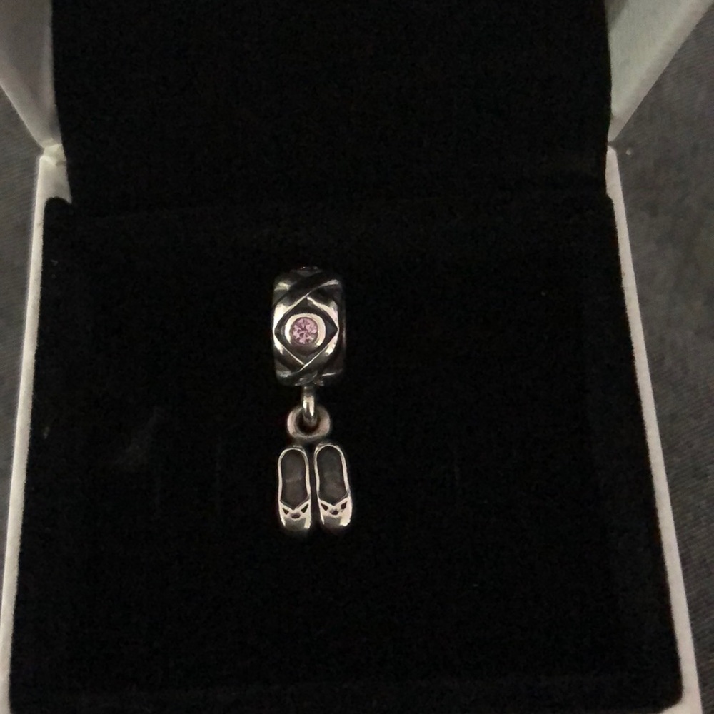 Pandora ballerina slippers charm